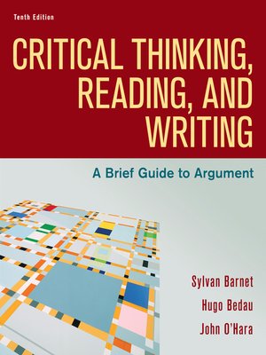 cover image of Critical Thinking, Reading, and Writing